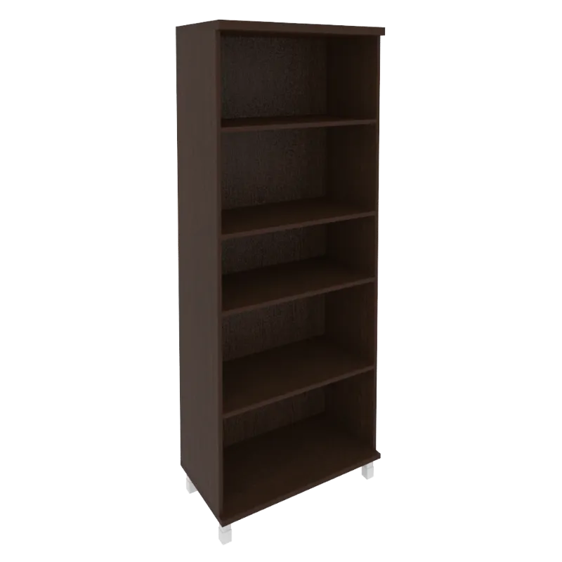 Стеллаж широкий First KST-1 (венге Цаво)